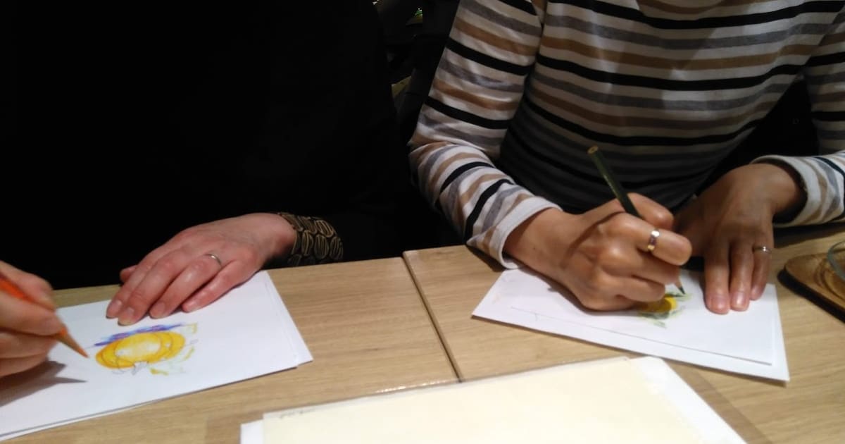 はじめての色鉛筆画