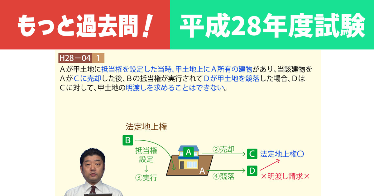 もっと過去問演習！【平成28年度試験　令和８年受験用】