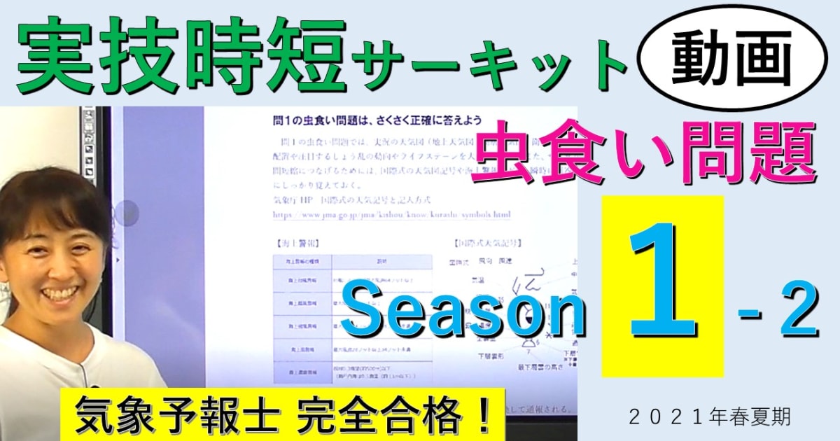 実技時短サーキットSeason１＜２.虫食い問題＞