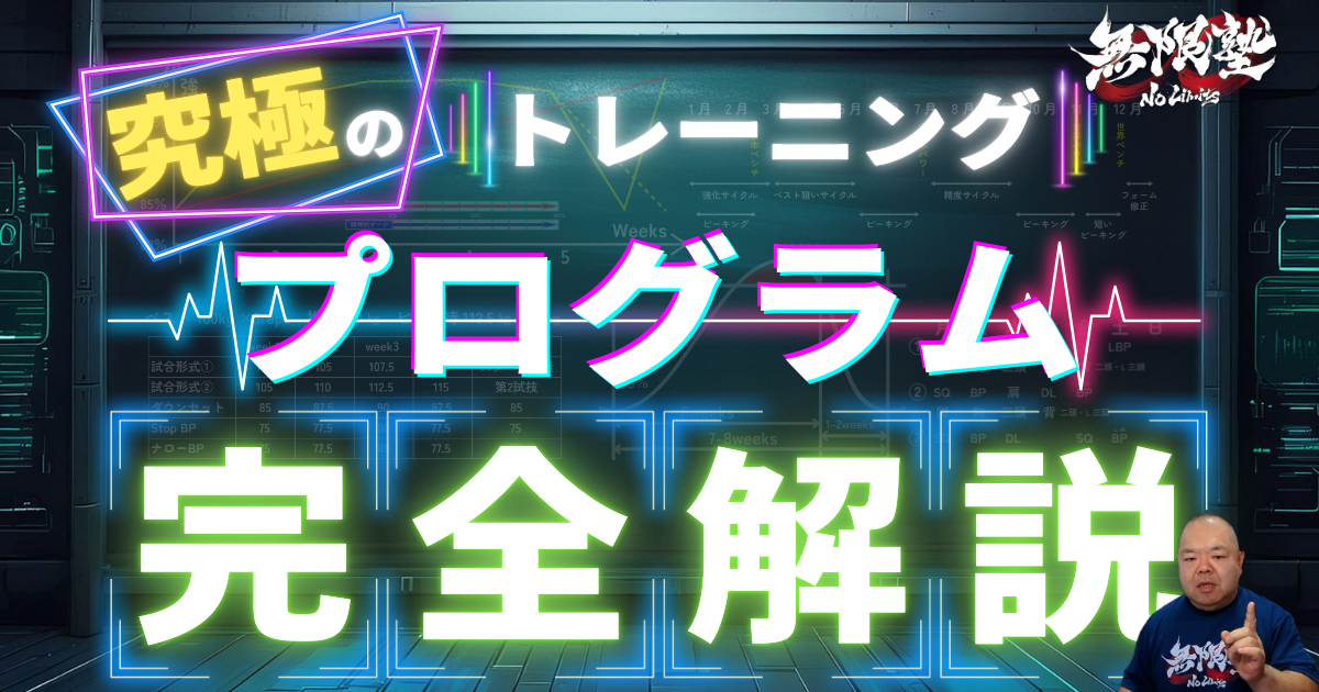 究極のトレーニングプログラム完全解説