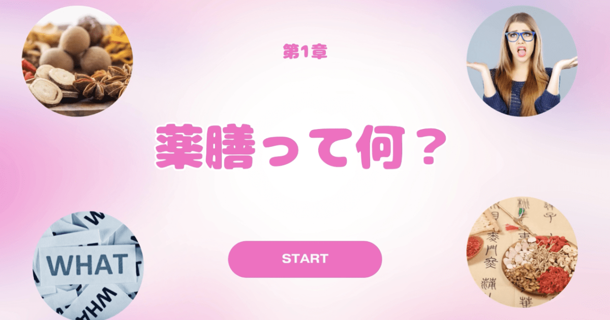 人と犬の健康教室　第１章改訂「薬膳て何？」