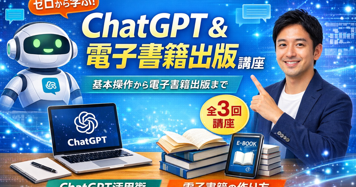 初心者がChatGPTの基本操作から電子書籍を出版するまで③「完結編」