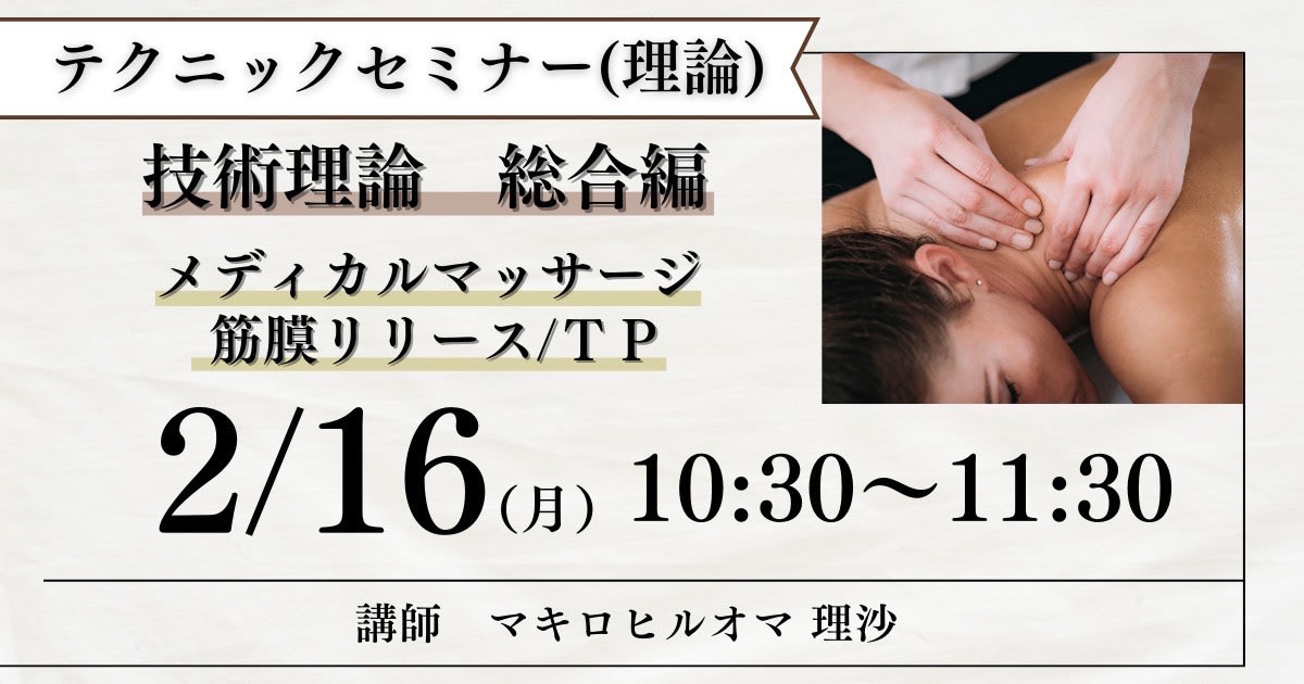 技術理論　総合編「メディカルマッサージ／筋膜リリース／トリガーポイント」(まとめ販売) 