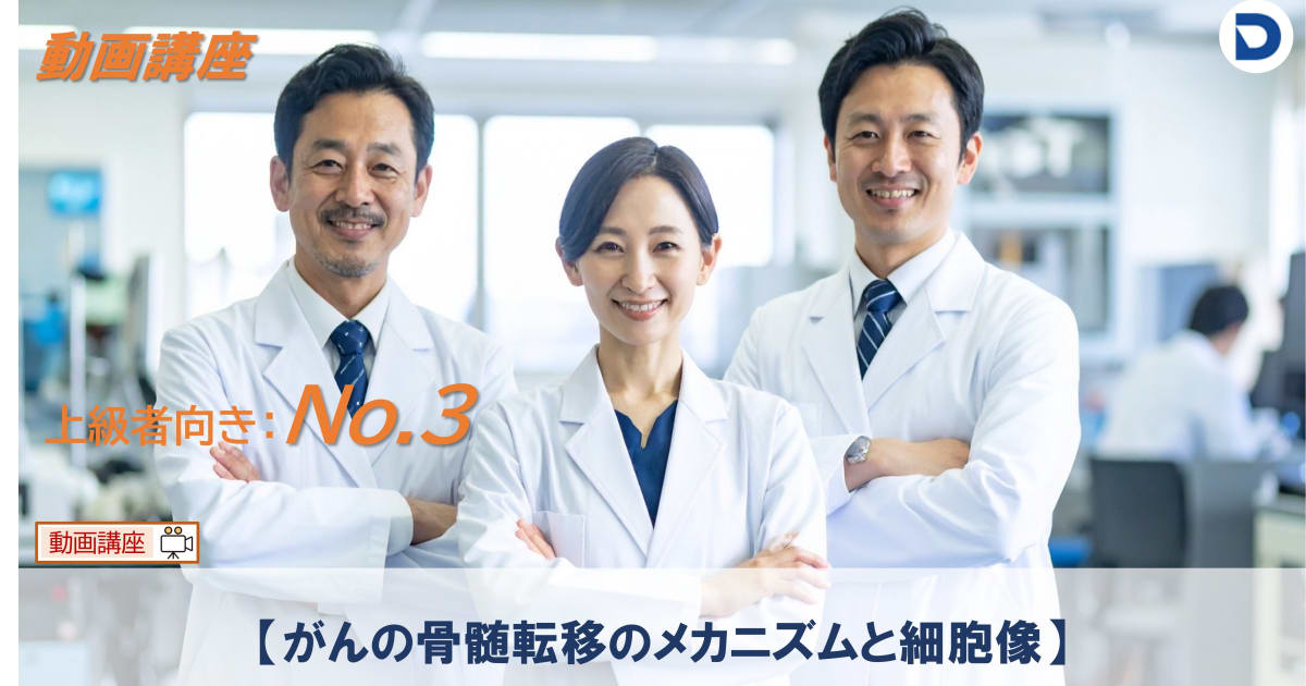 No.3  がんの骨髄転移のメカニズムと細胞像