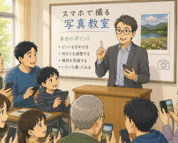 スマホ写真を綺麗に！