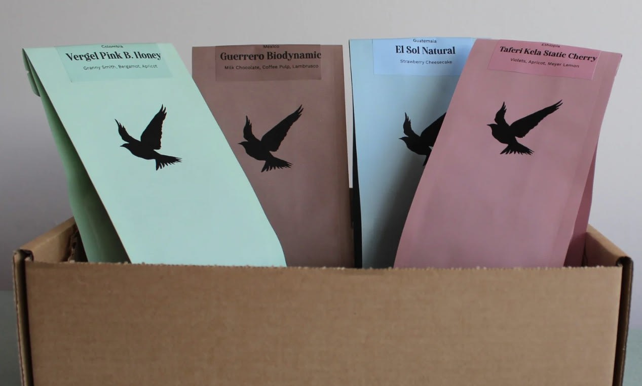 Skylark Coffee: Four Part Sampler (4x125g)