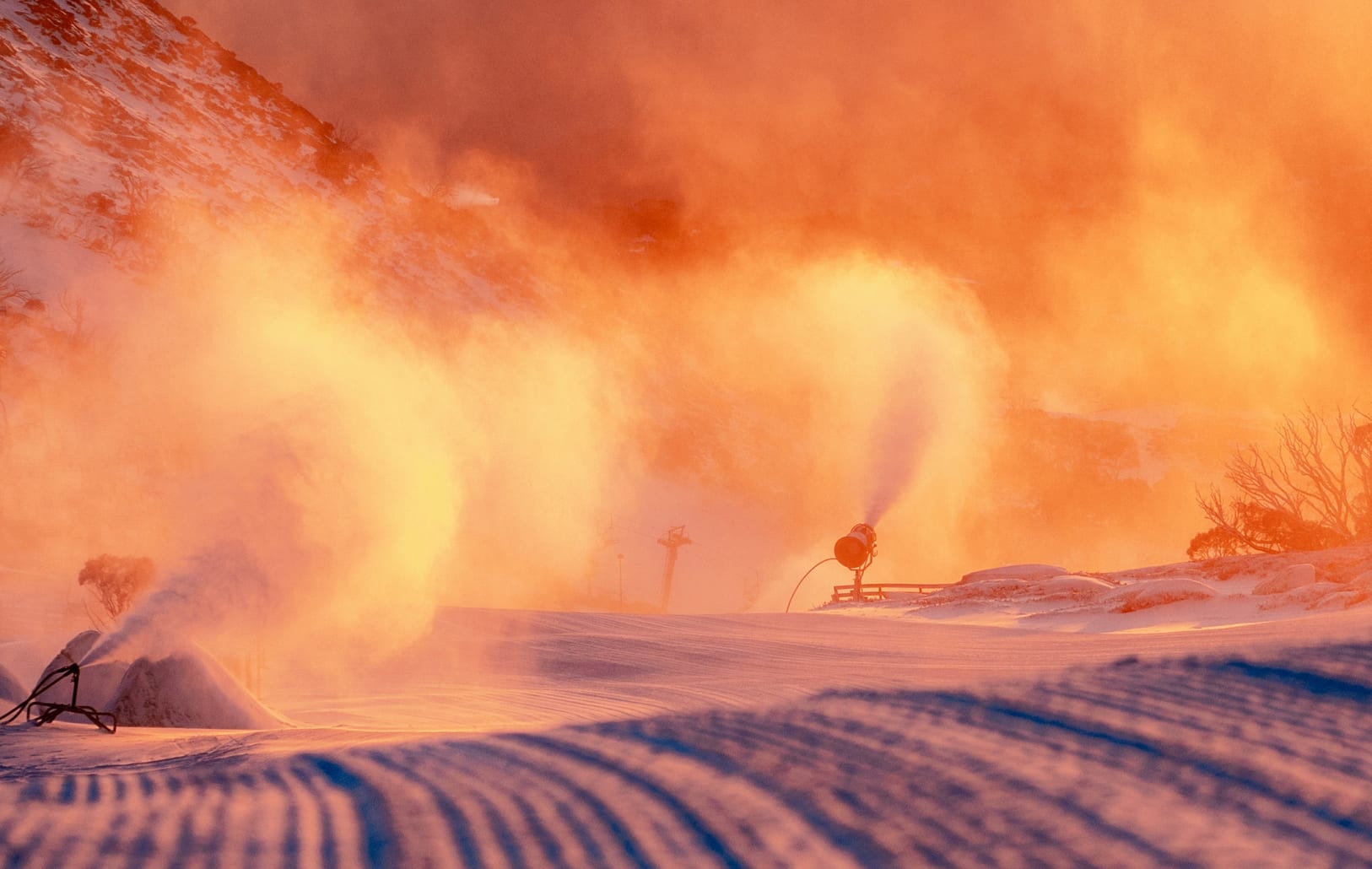 Perisher Snowmaking Turning The Mountain Into A Winter Wonderland