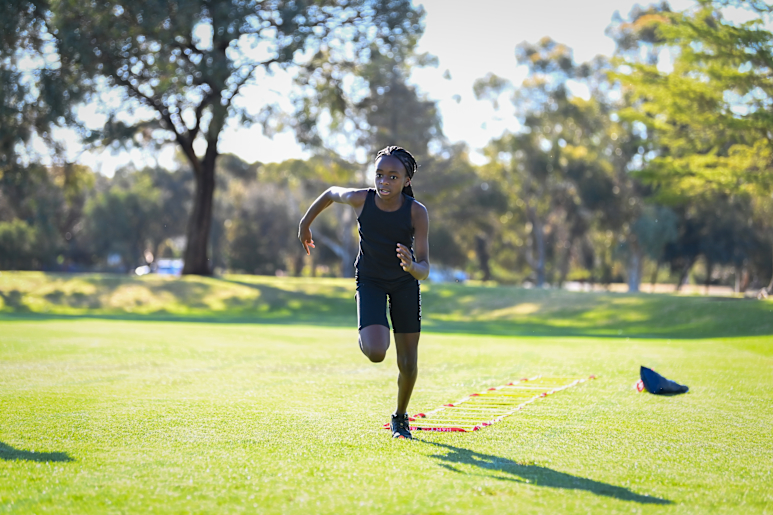 Mildura's little athletes get back on track