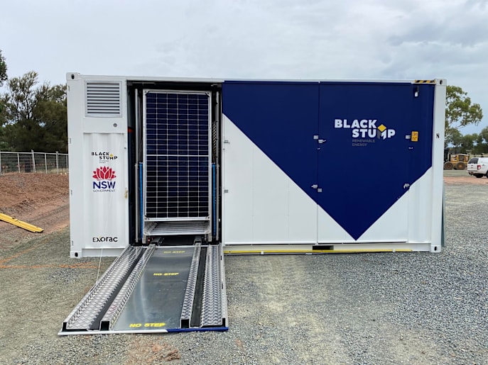 Renewable energy generators used on Newell Hwy upgrade