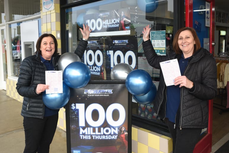 100 million tattslotto sales