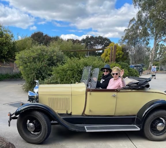 Violet Town resident celebrates 100th birthday in style