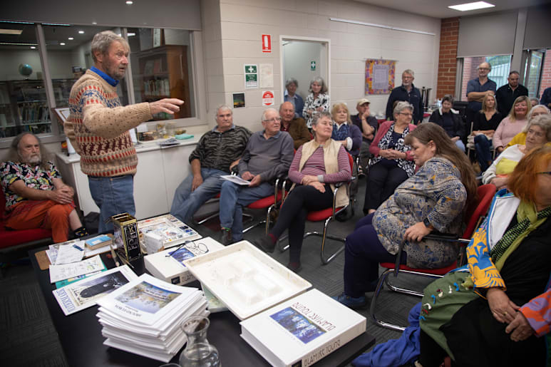 Hargrave book launch raises 800 for charity