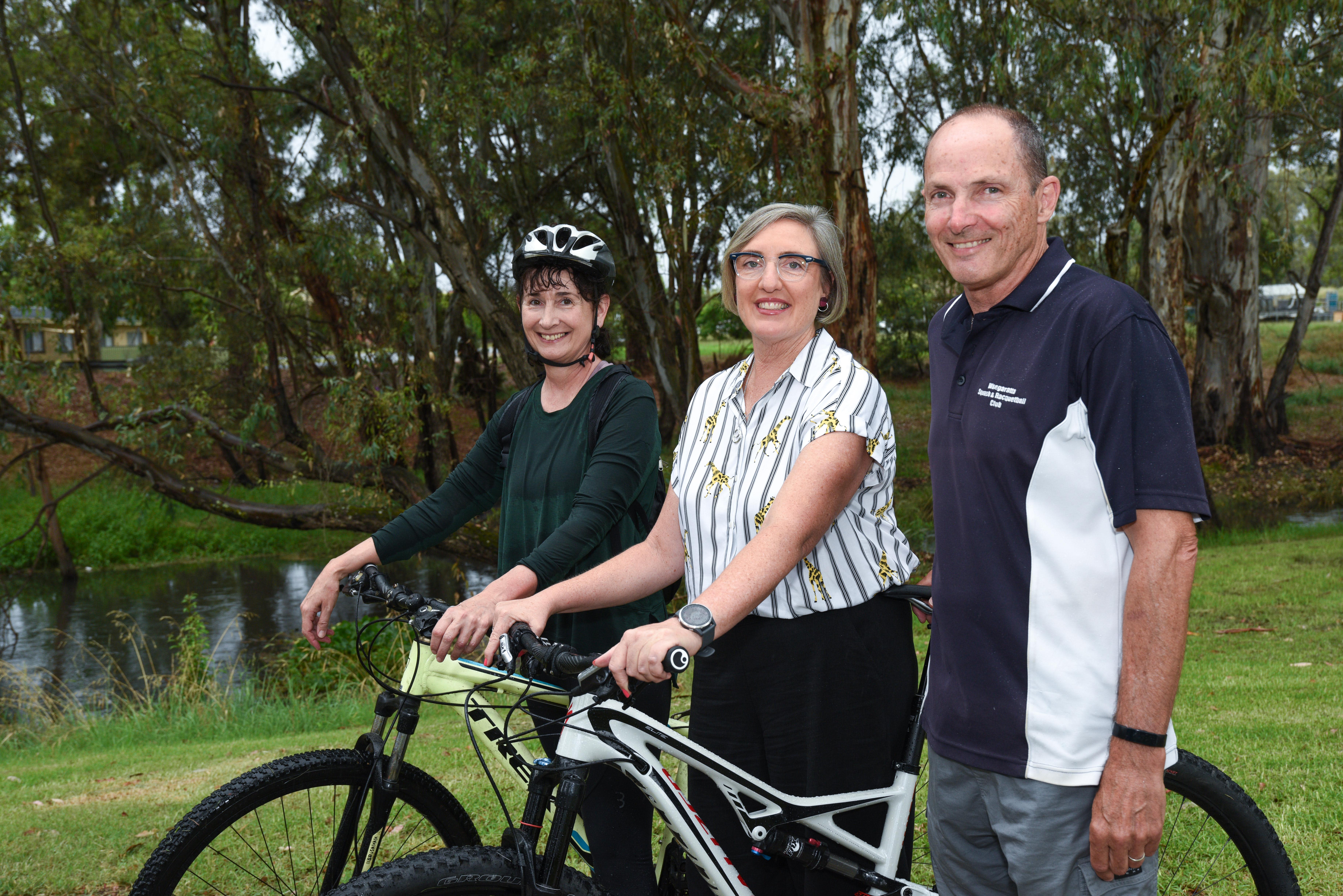 Trio set for wheel challenge backing cancer cause