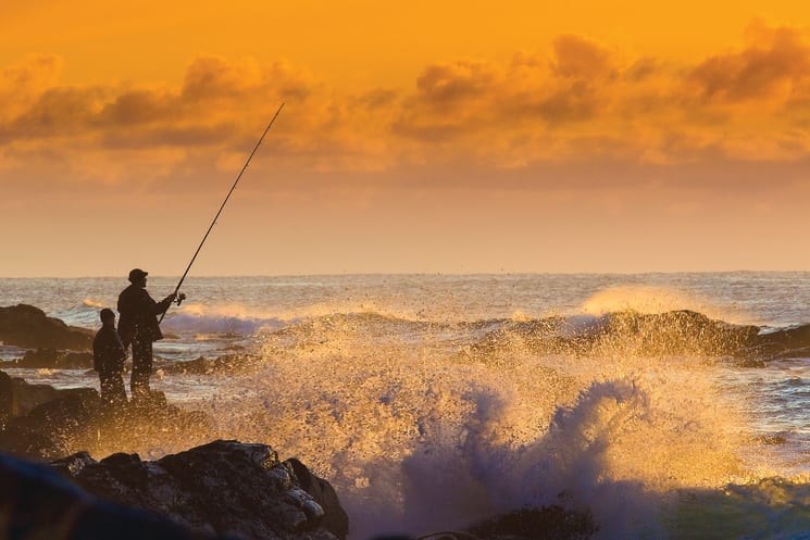 High risk rock fishing life jacket trial