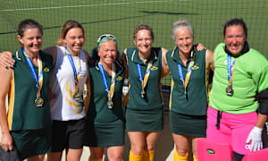 Dragons hockey masters take the gold