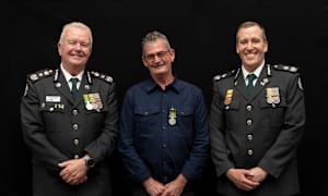 Veteran firefighter honoured for international service