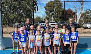 Local netball club gets much needed funding
