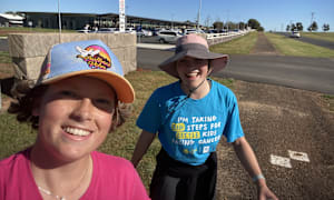 Biggest challenge yet: Sisters tackle 65km with smiles and laughter