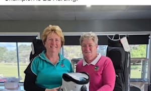 Liz Harding wins Ladies Binalong Open