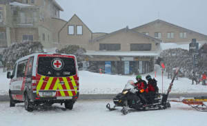 Avalanche causes chaos