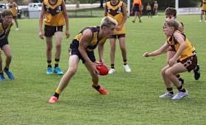 Season opener for Eagles Under 14s