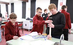 Christian school hosts engineers