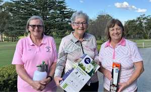 Lady Golfers from represented at West Wyalong