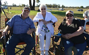 Locals head out to see Golden Plough