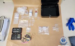 Homes searched as drugs, stolen property seized