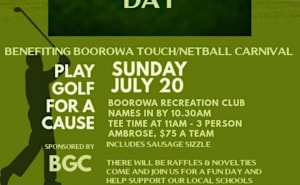 A great golf day to be a battle