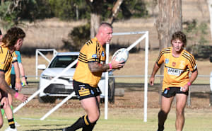 Tough going for Goannas at Molong
