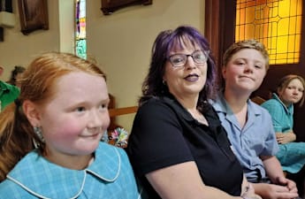 A celebration of thanksgiving at Trinity Catholic School