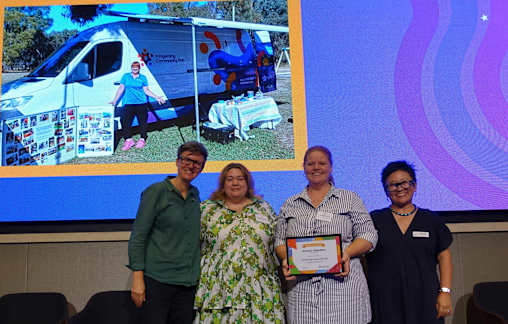State accolade for mobile hub