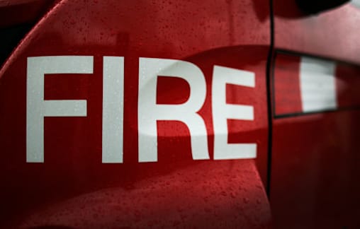 Dryer catches fire at Burke Street laundromat