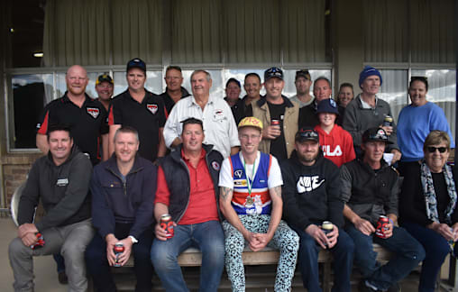 Premiership players enjoy a 'back to' weekend at Bonnie Doon