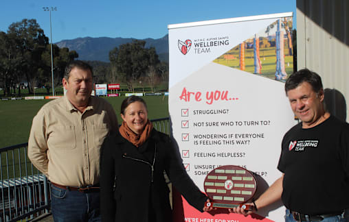 Saints, schools work together on mental health focus