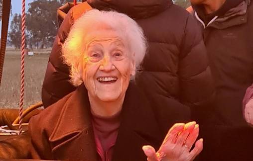 Marj Doe takes flight to celebrate her 100th birthday