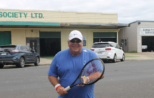 Game, set, match for tennis coach Greg Rowe