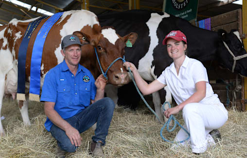 Show exhibits fine breeding, terrific talent