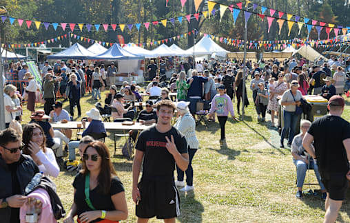 Huge attendance at Wandiligong festival