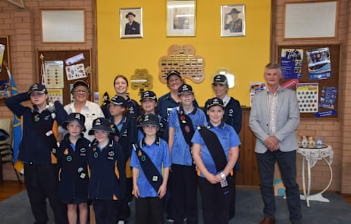 Young Girl Guides celebrate achievements at annual presentation afternoon