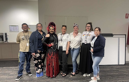 LGBTQIA+ drag workshop empowers local youth