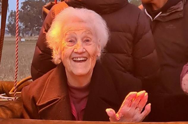 Marj Doe takes flight to celebrate her 100th birthday