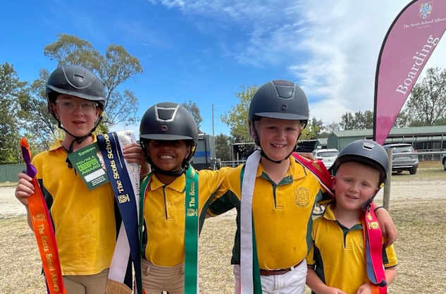 St John’s riders show skill and determination at Scots Interschool