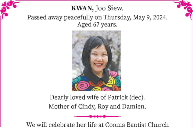 KWAN, Joo Siew.