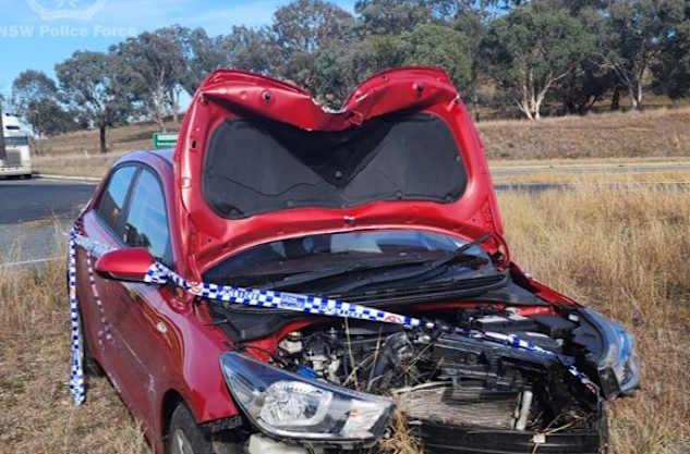 Fatigued driver charged by police