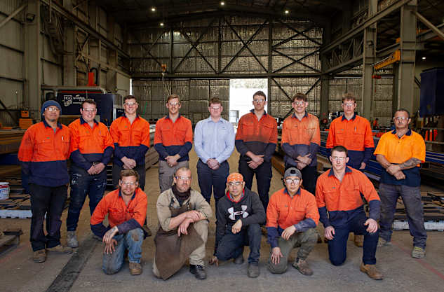 Training opportunities program forging strong futures in steel fabrication