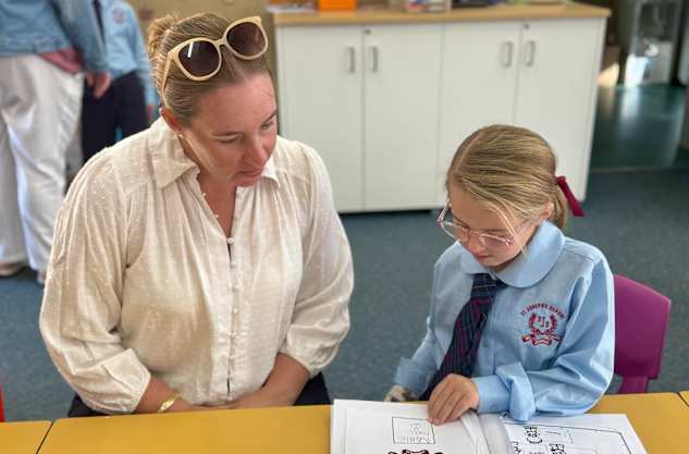 Students develop their music skills