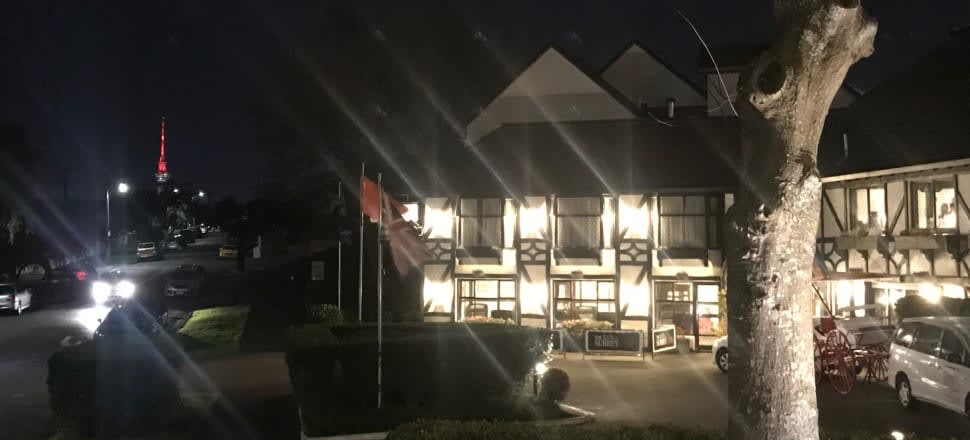 The heavily atmospheric Surrey Hotel in Auckland. Photo by 2018 residency award winner Naomi Arnold