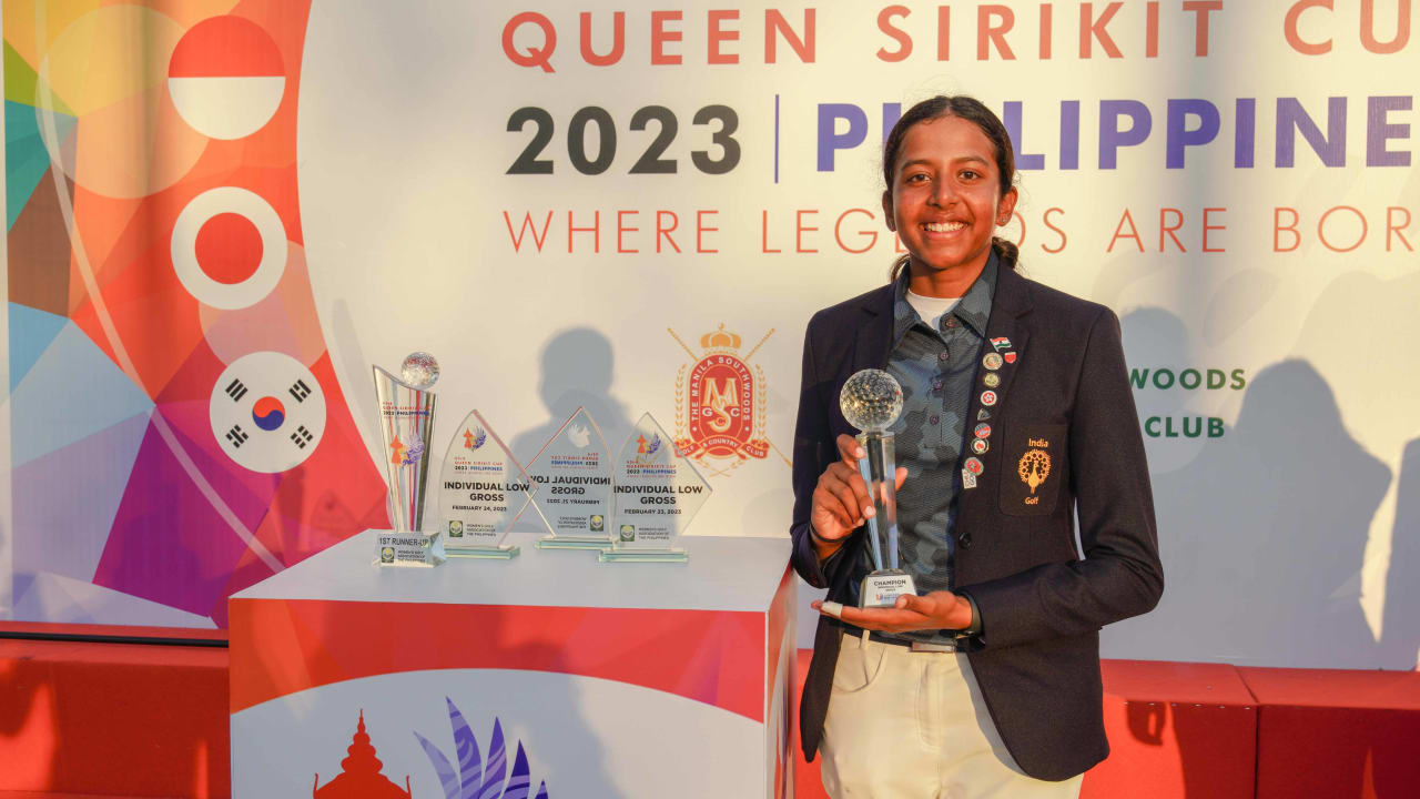 Avani first Indian to play on Asia Pac Team - India Golf Weekly